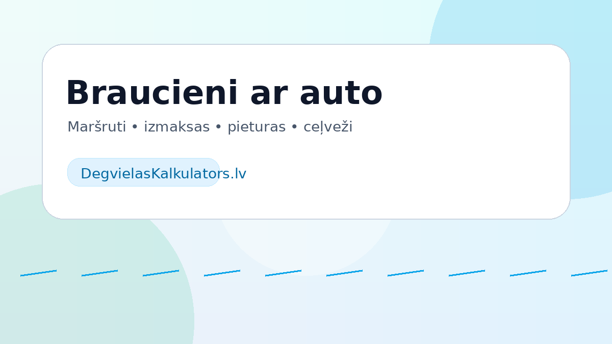Cik tālu var nobraukt, kad iedegas degvielas lampiņa?