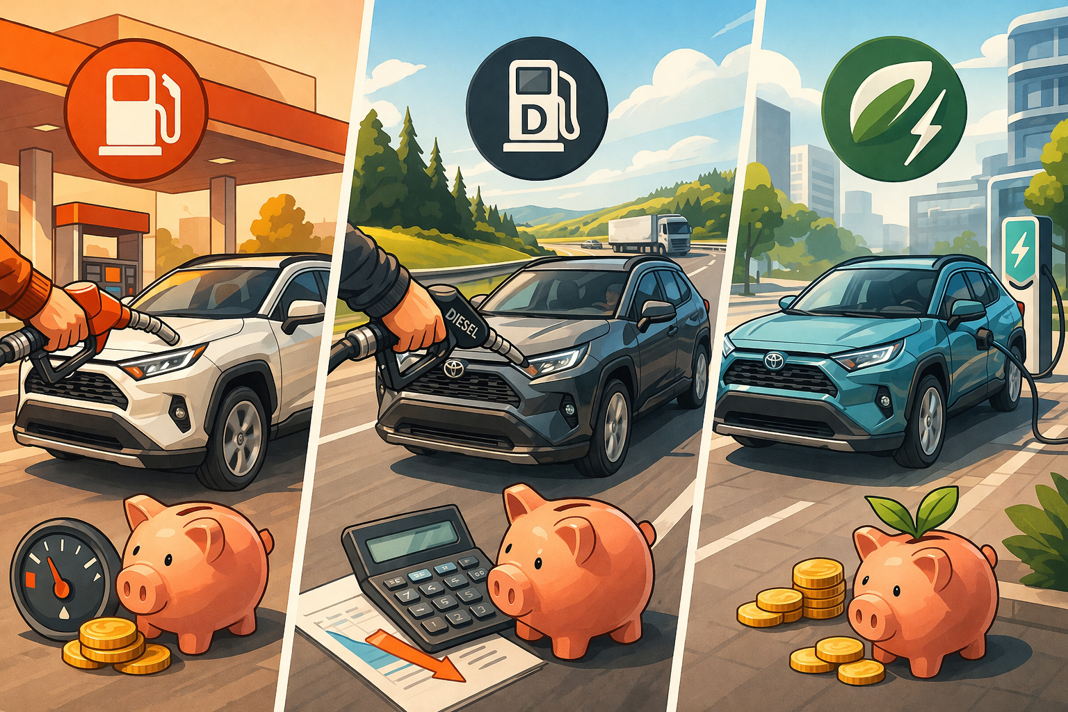 Petrol, Diesel or Hybrid — Which Is the Most Cost-Effective Choice?