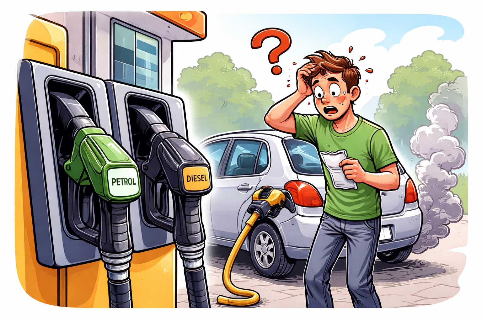 What Happens If You Put the Wrong Fuel in Your Car?