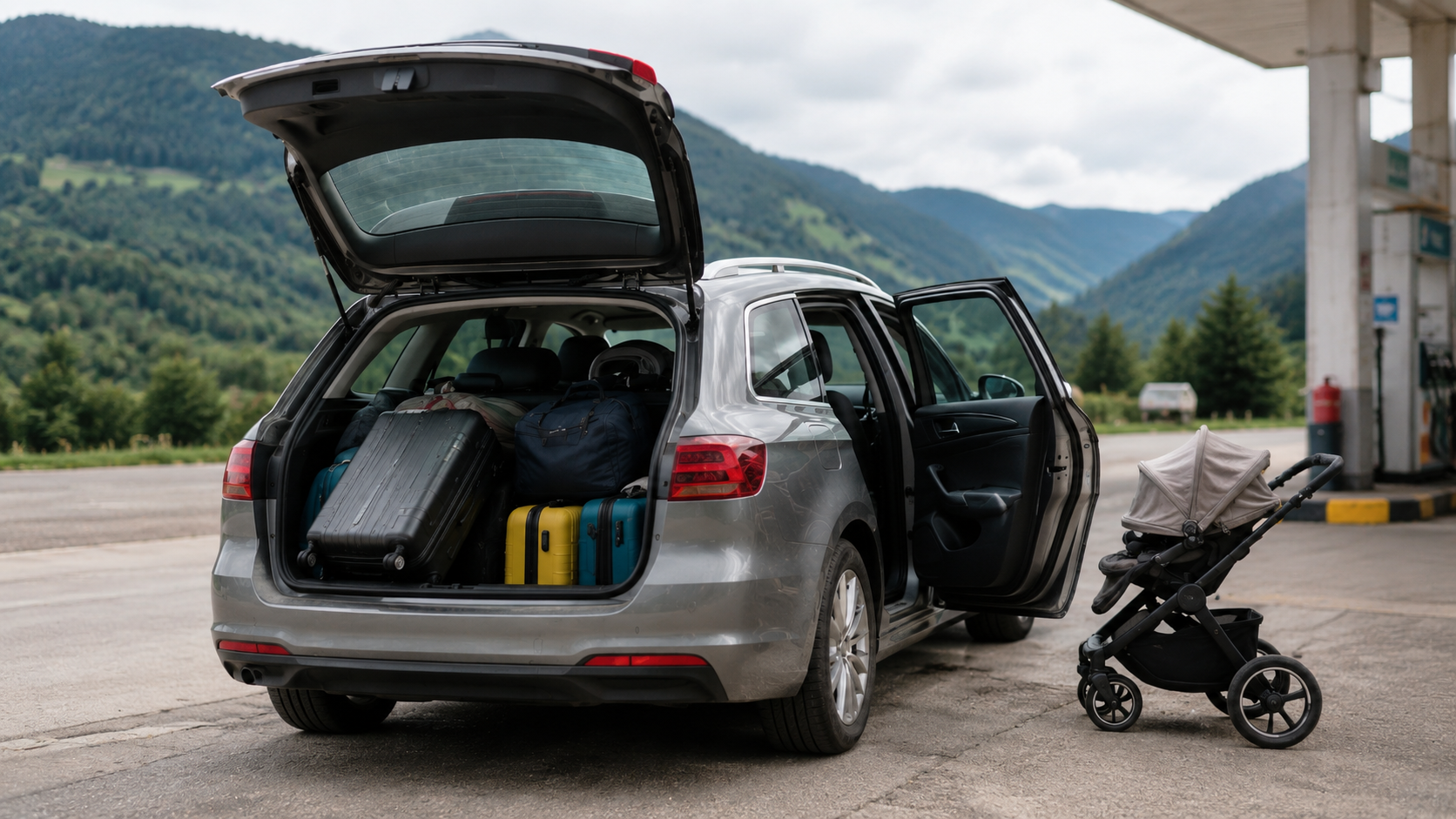 How Much Fuel Does Extra Weight in a Car Use: Full Tank, Luggage, Passengers and Baby Strollers