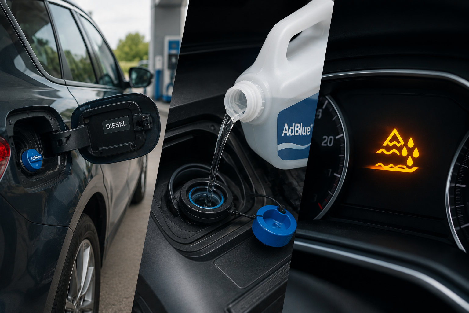 AdBlue dīzeļauto: kas tas ir, kāpēc tas vajadzīgs un ko darīt, ja iedegas brīdinājums?